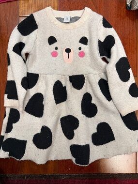 Tu kids Heart Sweater Dress